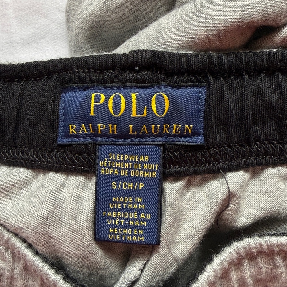 Polo Ralph Lauren  Gray pants Sleepwear with Red Emblem - Picture 3 of 8